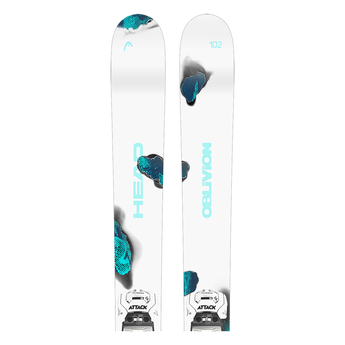 Head Oblivion 102 wh/bl Skis - official product view