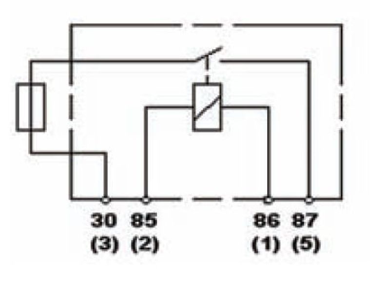 Hella Relay 12V 25A SPST 25A Fuse Bkt - View 2