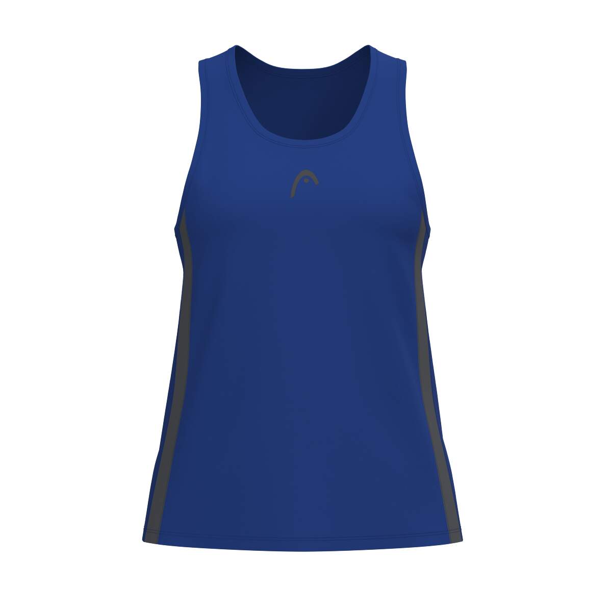 HEAD CLUB 25 TECH Womens Tennis Tank Top in Royal Blue - front view