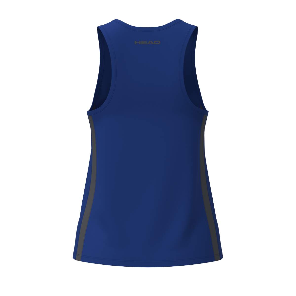 HEAD CLUB 25 TECH Womens Tennis Tank Top in Royal Blue - back view