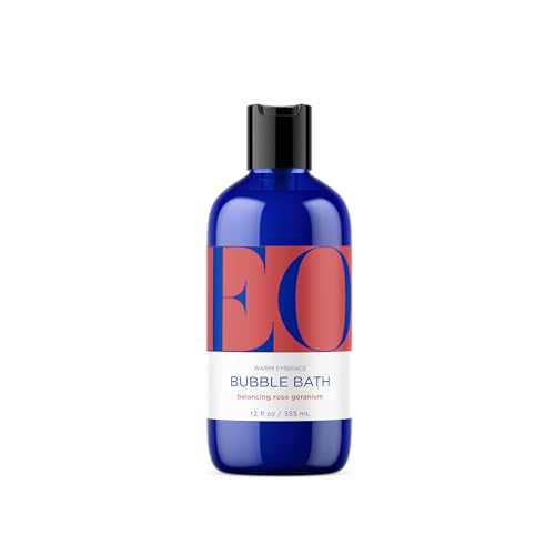 EO Rose Geranium Bubble Bath, 12 fl oz