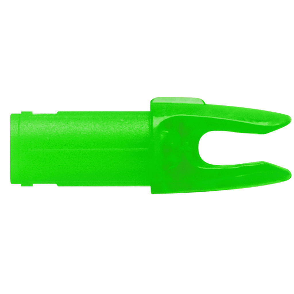 Easton 6.5mm MicroLite Super Nocks in Green - Front View