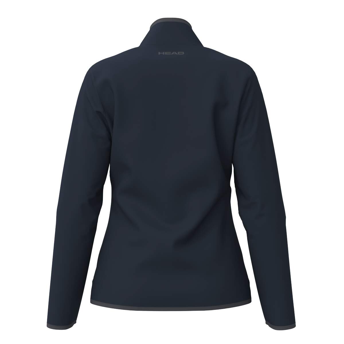 HEAD CLUB 25 Womens Tennis Jacket, Navy in Navy - back view