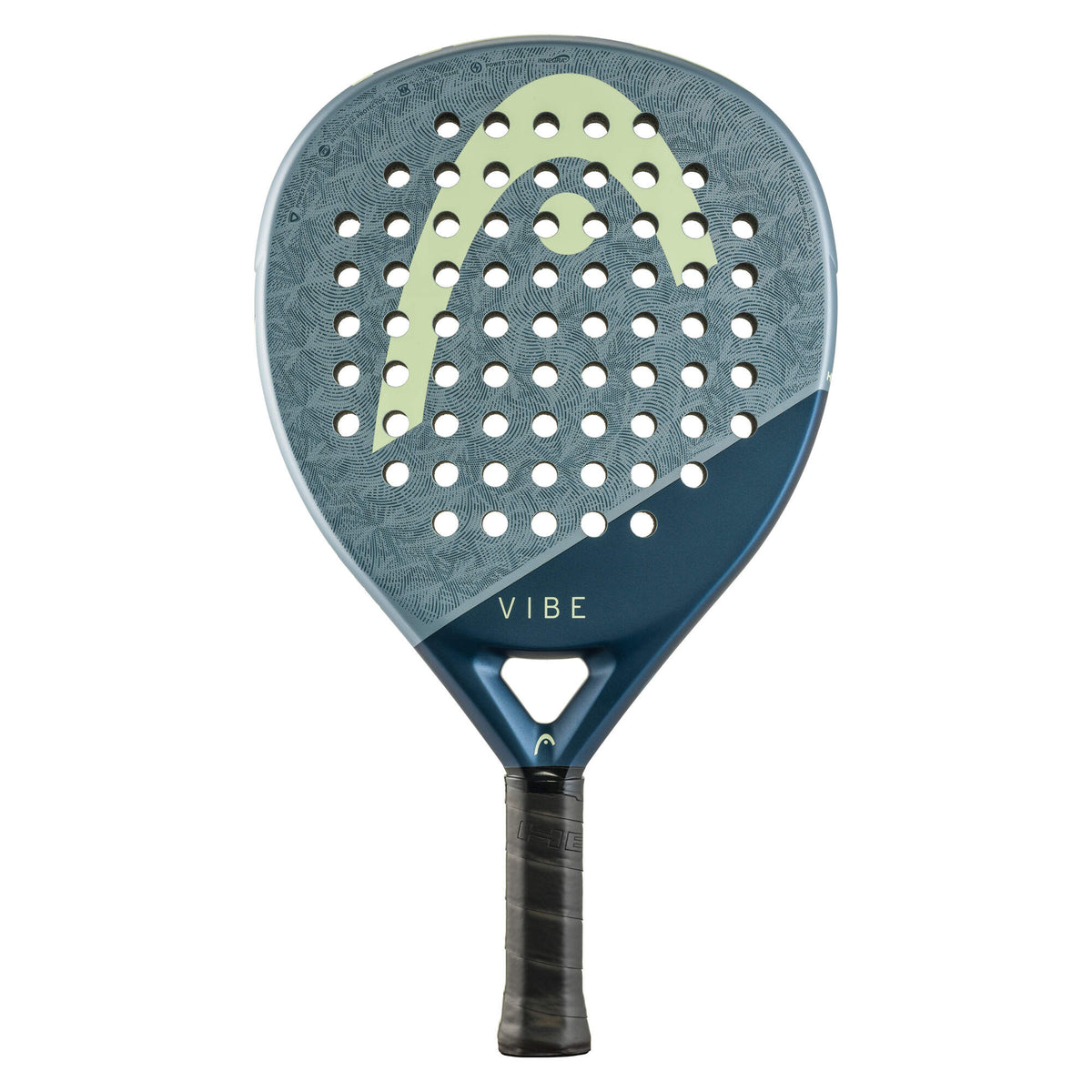 HEAD Vibe 2026 Padel Racquet, Blue/Yellow - front view
