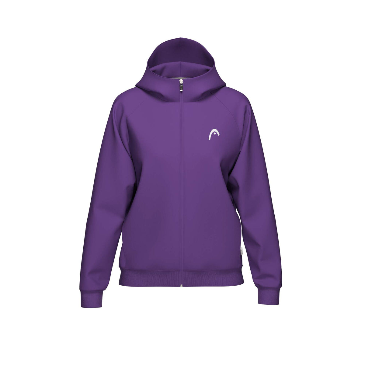 HEAD VISION Hooded Tennis Jacket Womens in Purple - front view