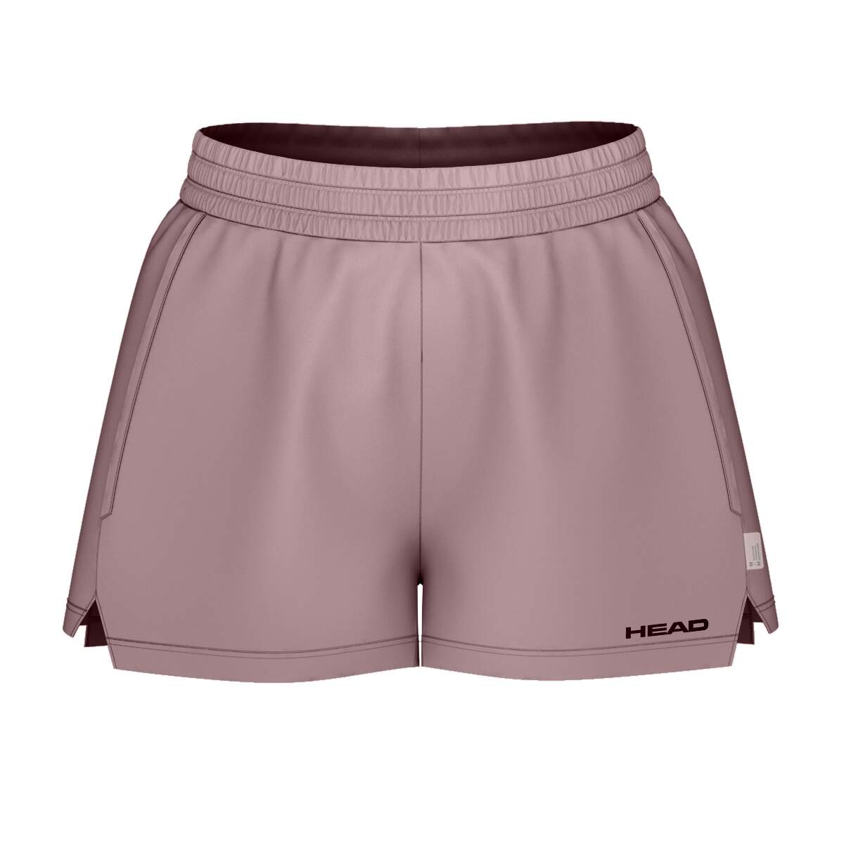 HEAD PLAY Womens Tennis Shorts in Dirty Lilac - front view