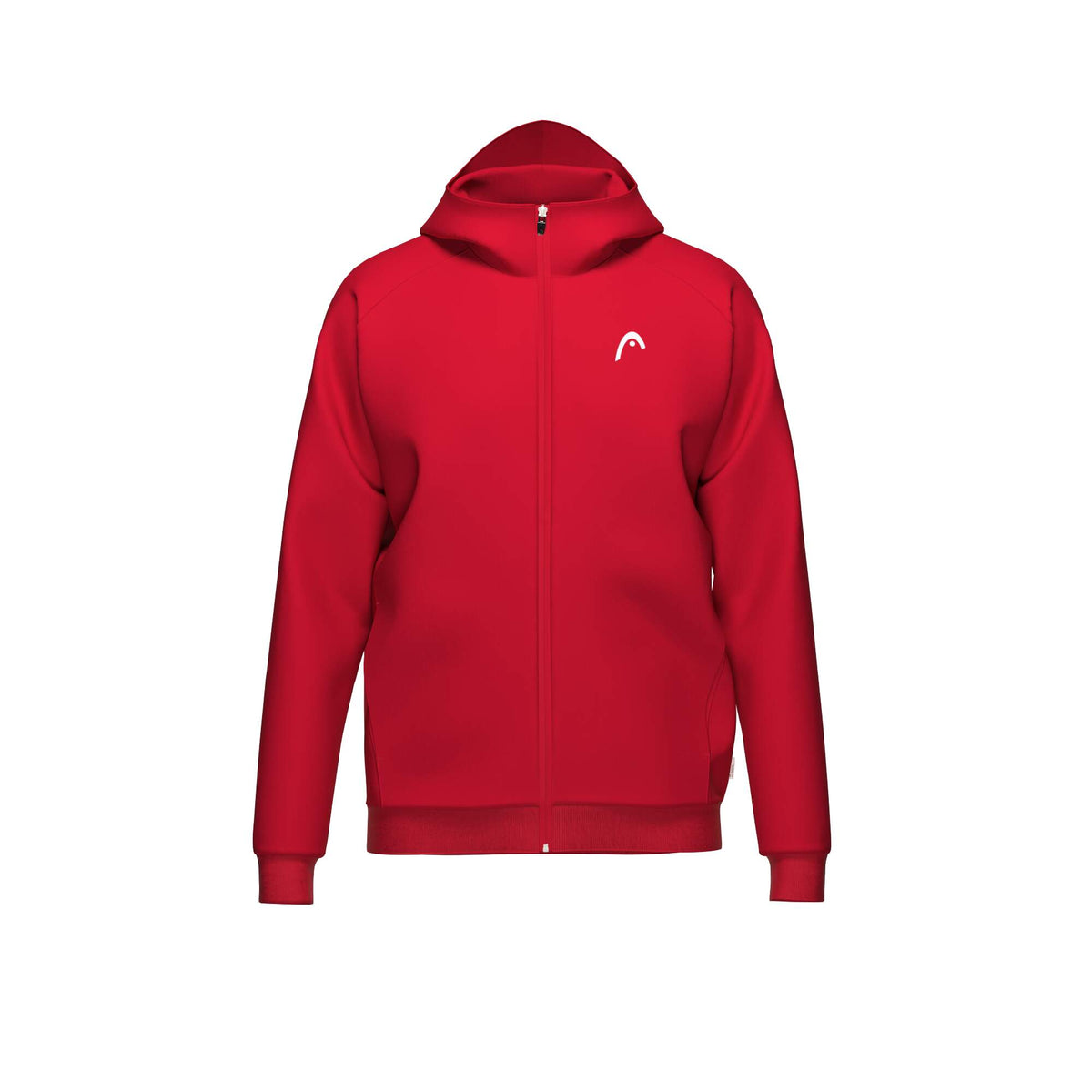 HEAD VISION Hooded Tennis Jacket Mens in Red - front view