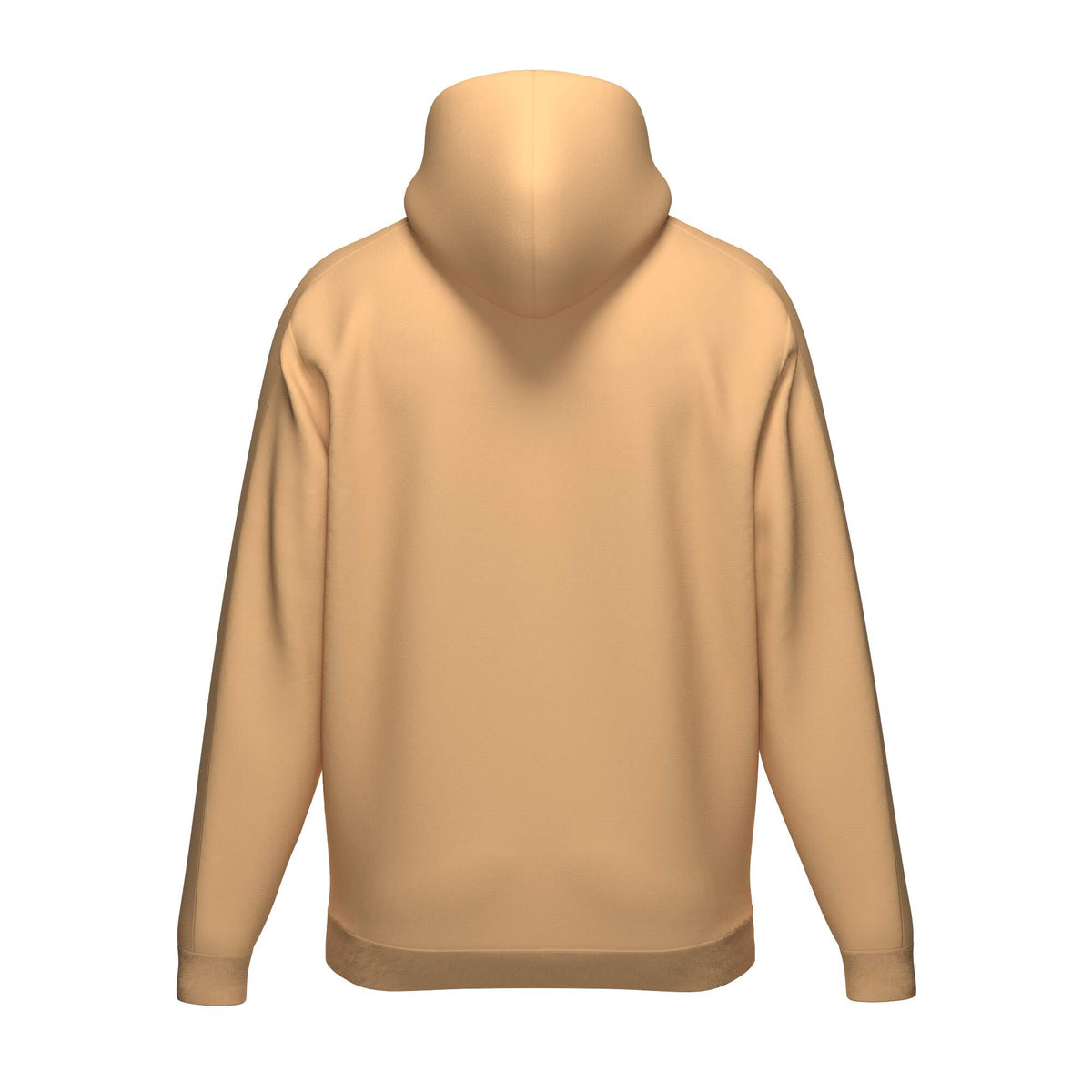 HEAD RALLY Full Zip Junior Tennis Hoodie in Apricot - back view