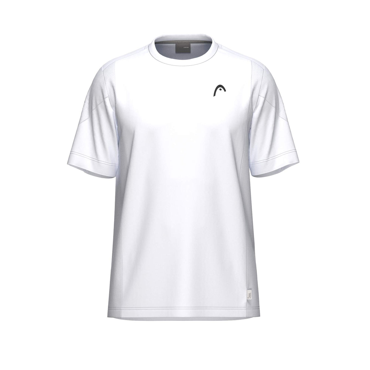 HEAD SLICE Boys Tennis T-Shirt in White - front view