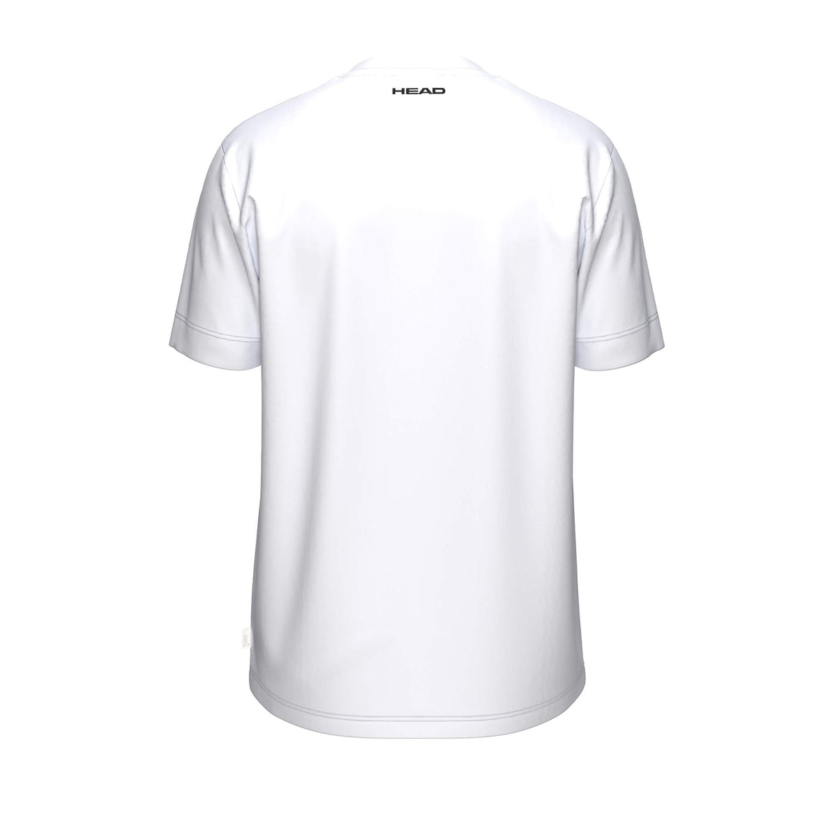 HEAD TOPSPIN Boys Tennis T-Shirt in Navy Print - back view