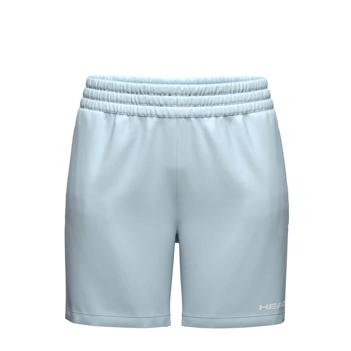 HEAD VISION Junior Tennis Shorts in Light Blue - front view
