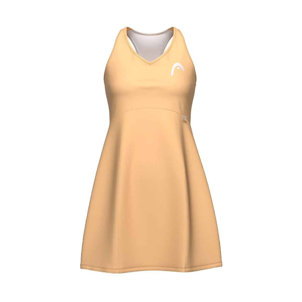 HEAD PRO Tennis Dress Womens in Apricot - front view