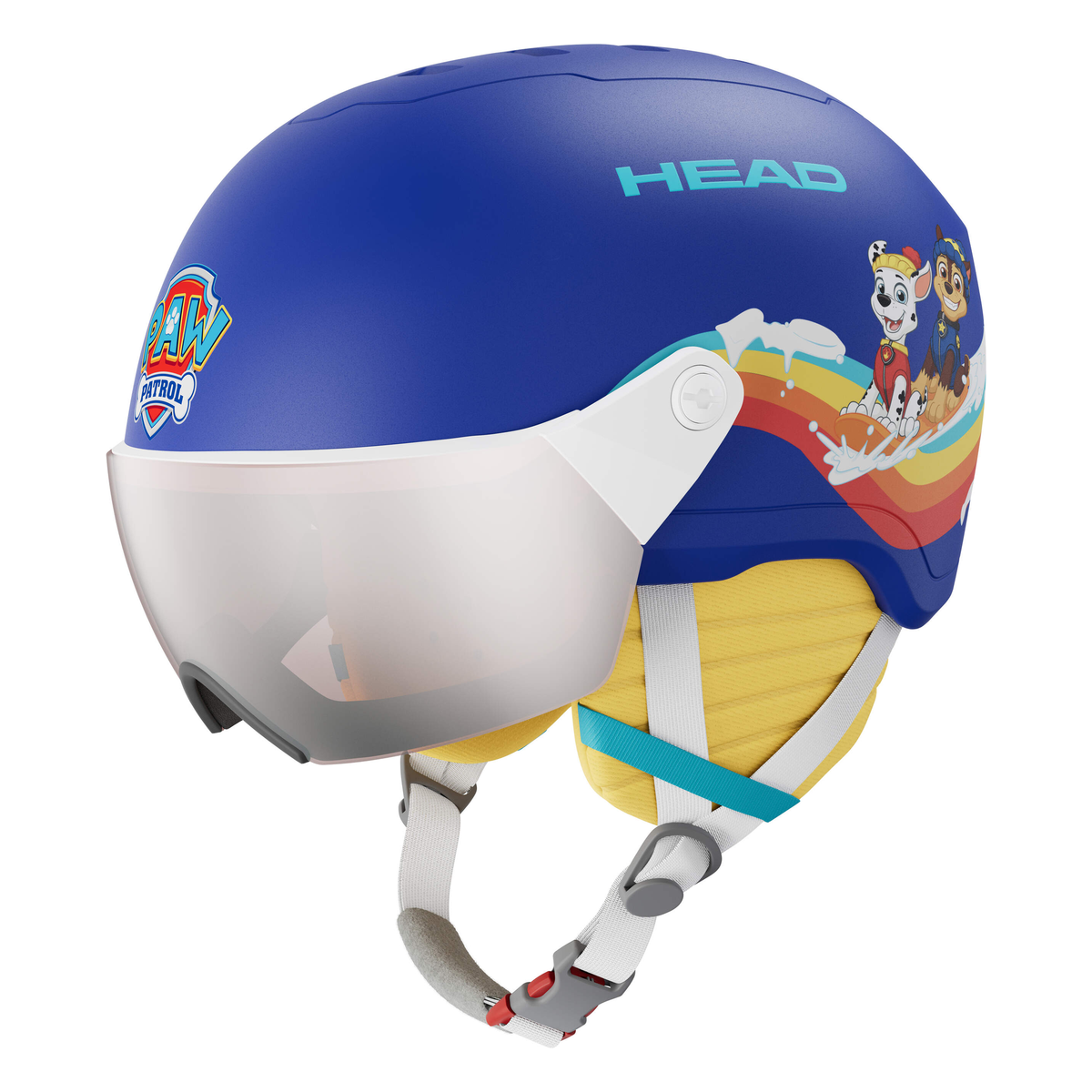 Head YUKI VISOR PAW blue Ski & Snowboard Helmets - official product view