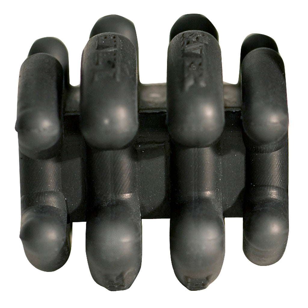 Limbsaver Super Quad Limb Dampeners in Black - Front View