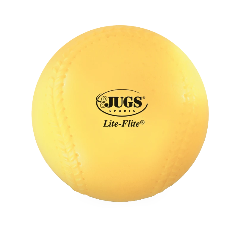 JUGS Lite-Flite Baseballs, Dozen - Front View