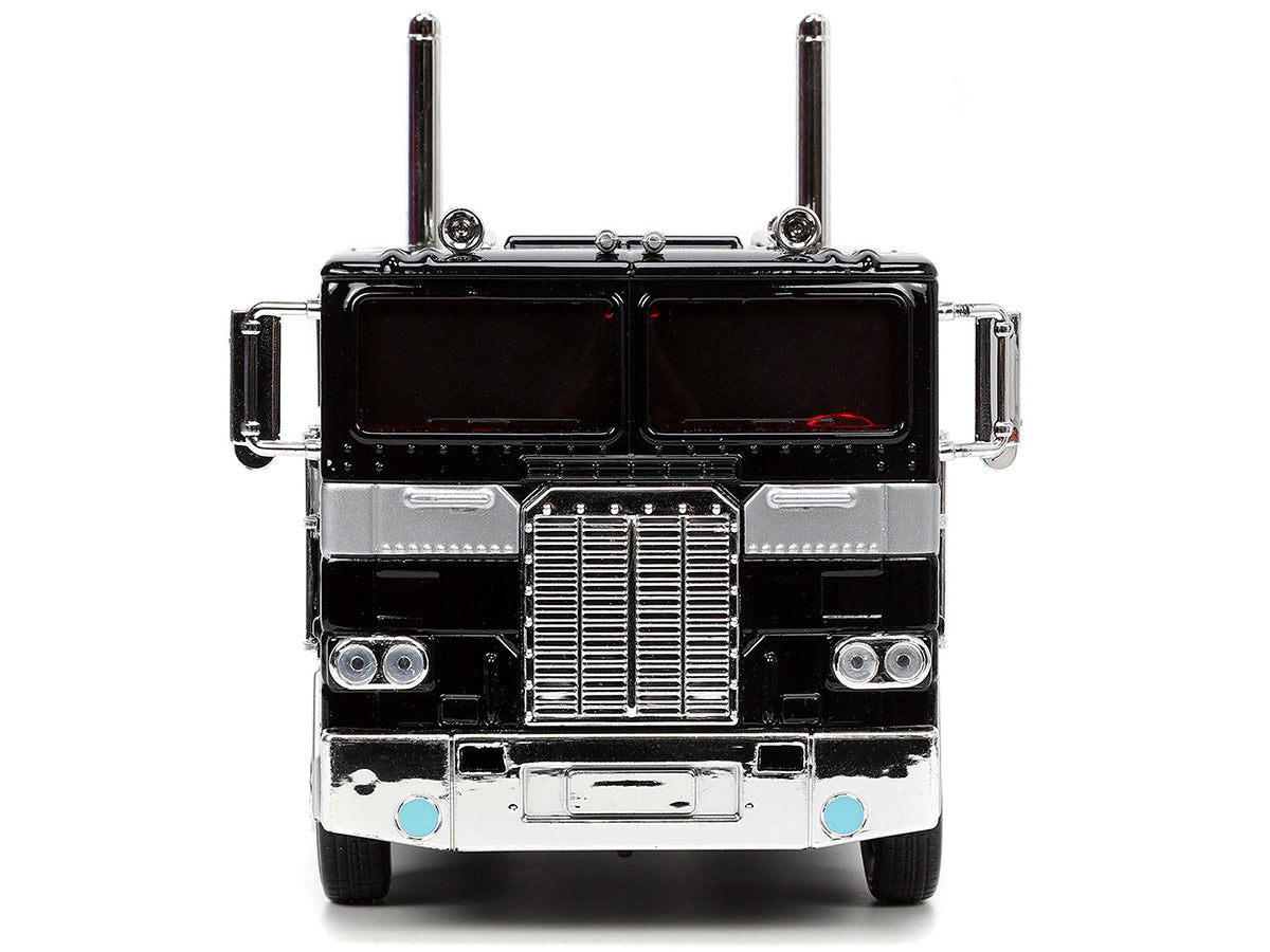 Decepticon Nemesis Prime with Robot on Chassis "Transformers" TV Series "Hollywood Rides" Series 1/24 Diecast - View 4