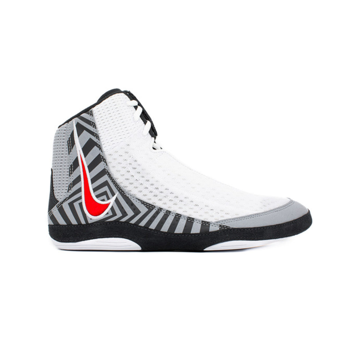 Nike Inflict 4 SE Unisex White/Univ Red-Wlf Gry Wrestling Shoes