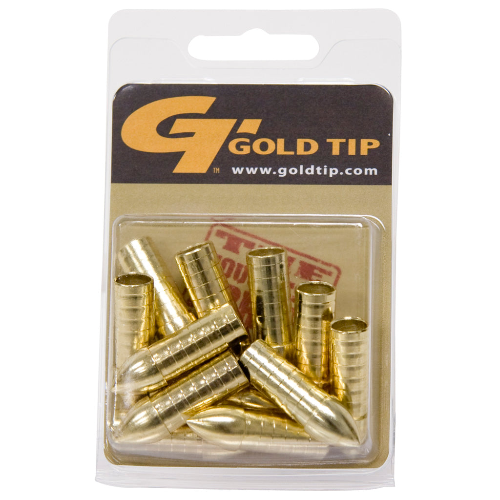 Gold Tip Glue In Points in Triple X 100 gr. 12 pk. - Front View