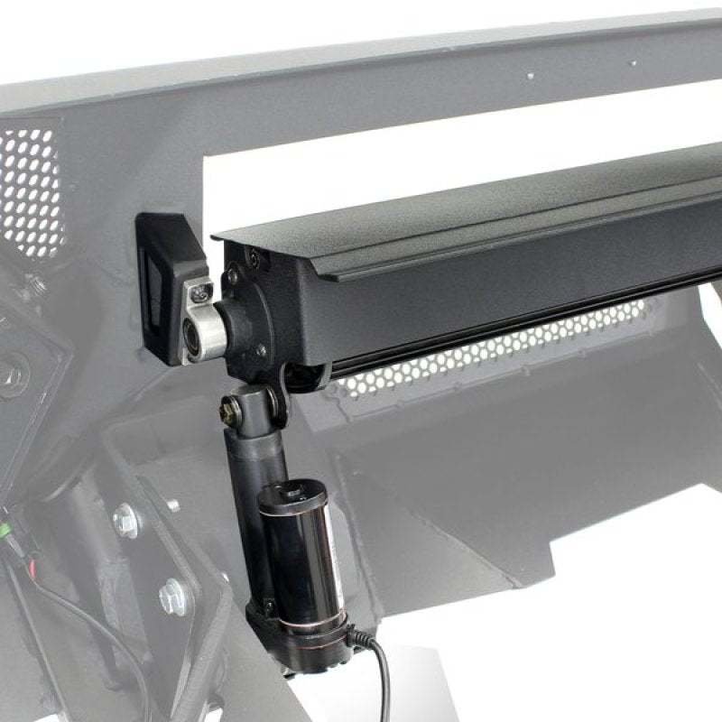 Go Rhino 16-21 Tacoma Element Front Bumper w/ Power Actuated Hide-away Light Bar Mount Tex Black - View 14