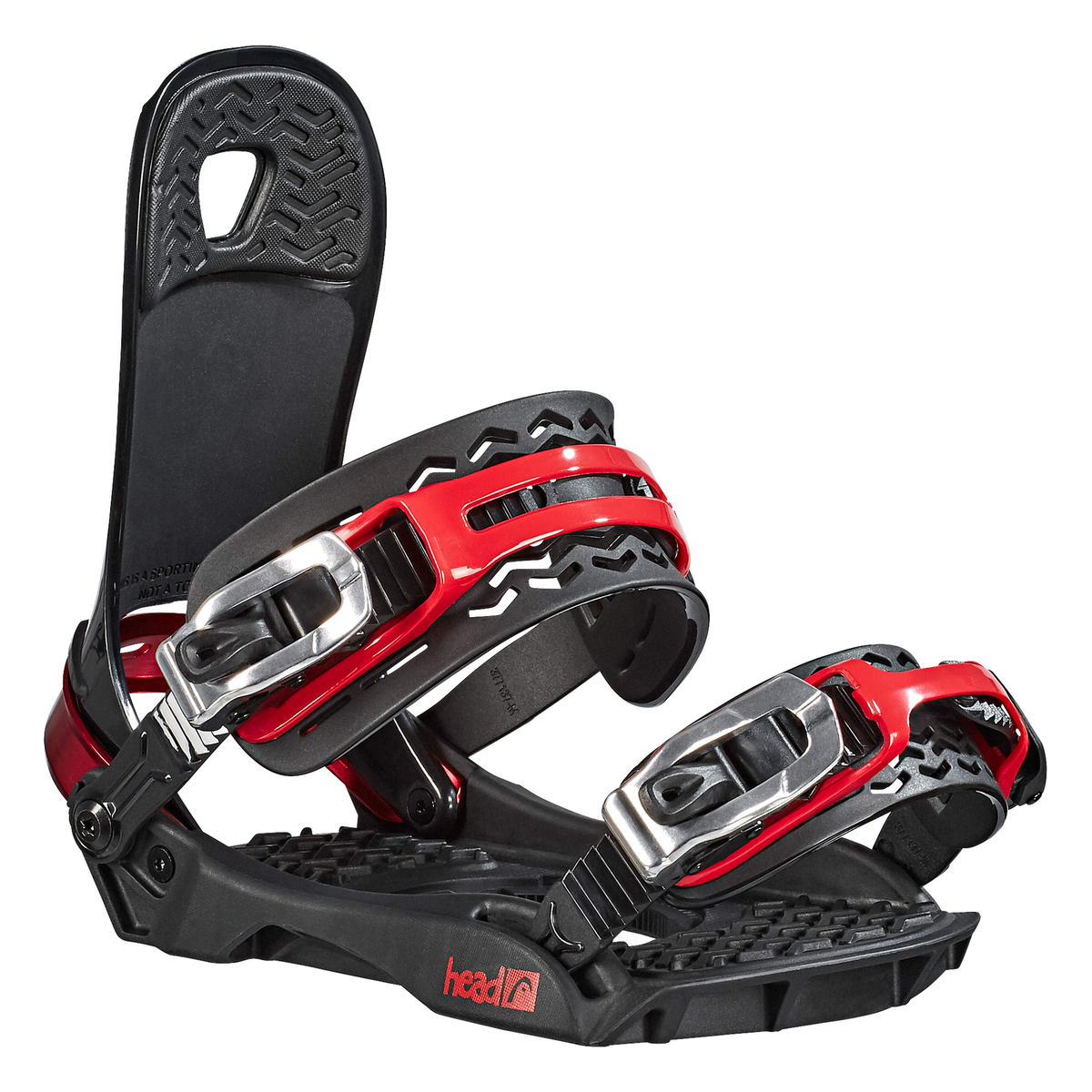 Head FLATBED 4D black Snowboard Bindings - official product view