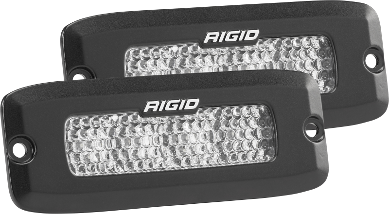 Rigid Industries SRQ - 60 Deg. Lens - White - Flush Mount - Set of 2 - View 3