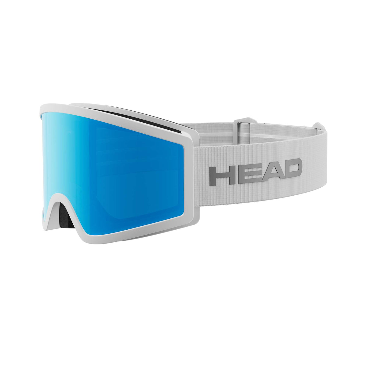 HEAD KOMODO Ski Goggles, Blue/White, Size L in White - front view