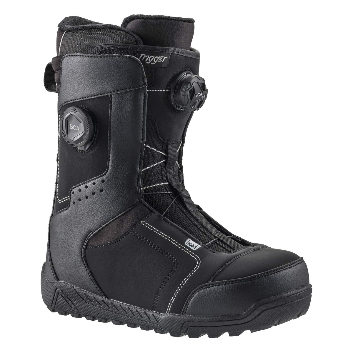 Head TRIGGER BOA FOCUS black Snowboard Boots - official product view