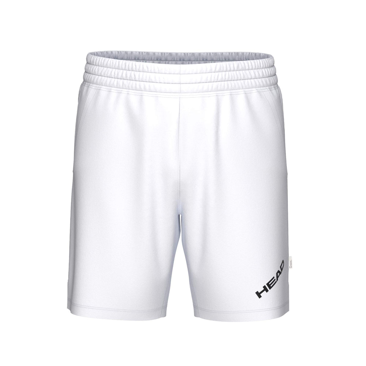 HEAD PRO Mens Tennis Shorts in White - front view