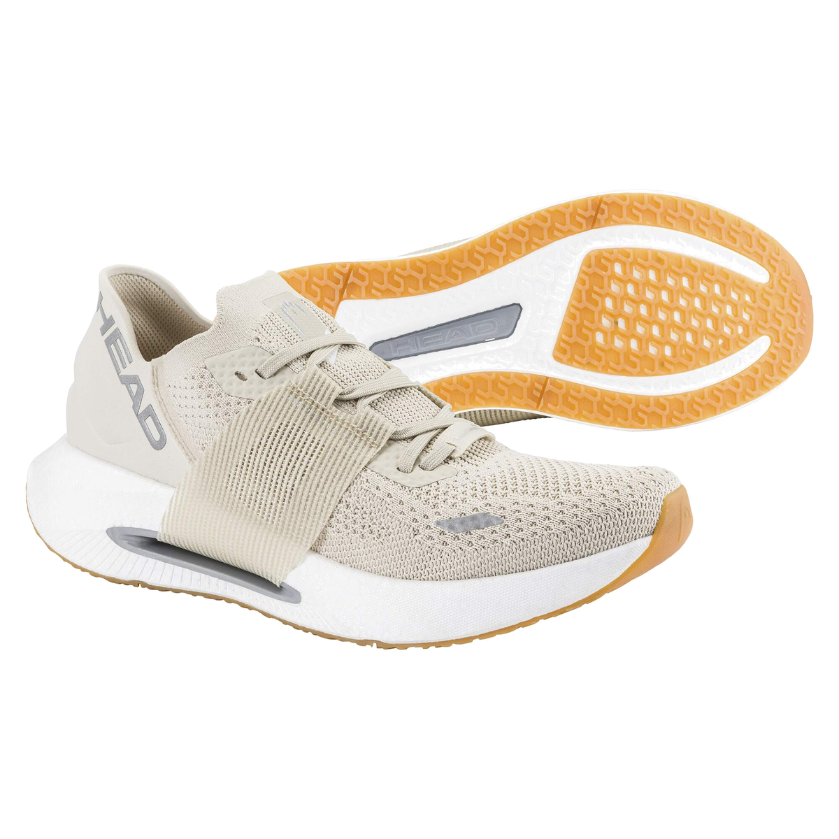 Head Endure OC Knit Off-Court Shoes Mocha White - alternate view 2