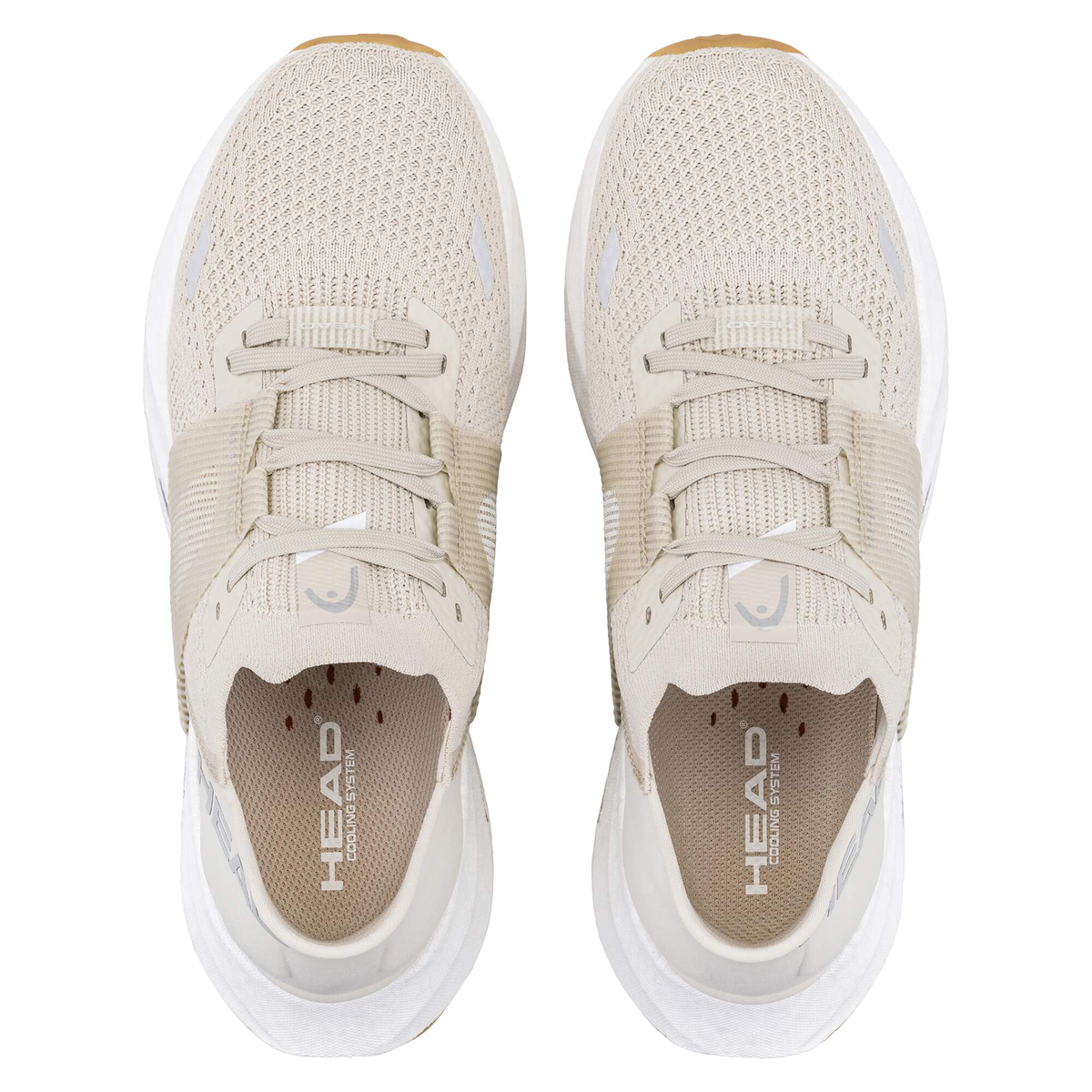 Head Endure OC Knit Off-Court Shoes Mocha White - alternate view 4