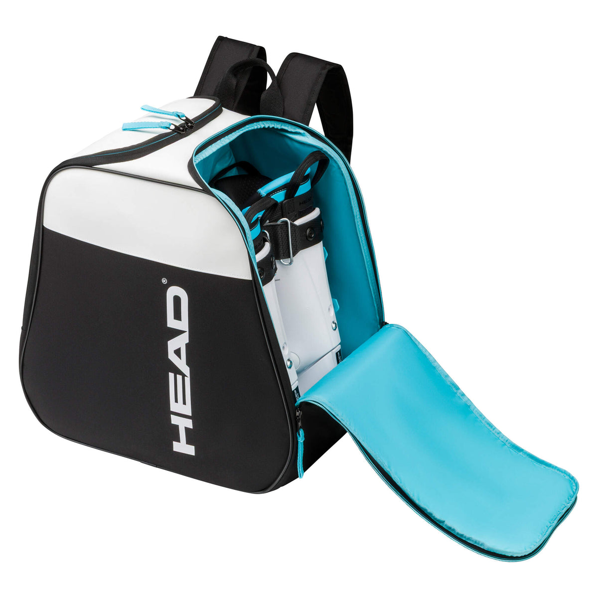HEAD World Cup Rebels Ski Boot Backpack - open compartment detail