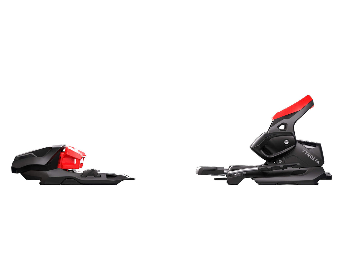 Tyrolia PRD 12 GW Ski Binding, Black/Red, 85 mm Brake - left view