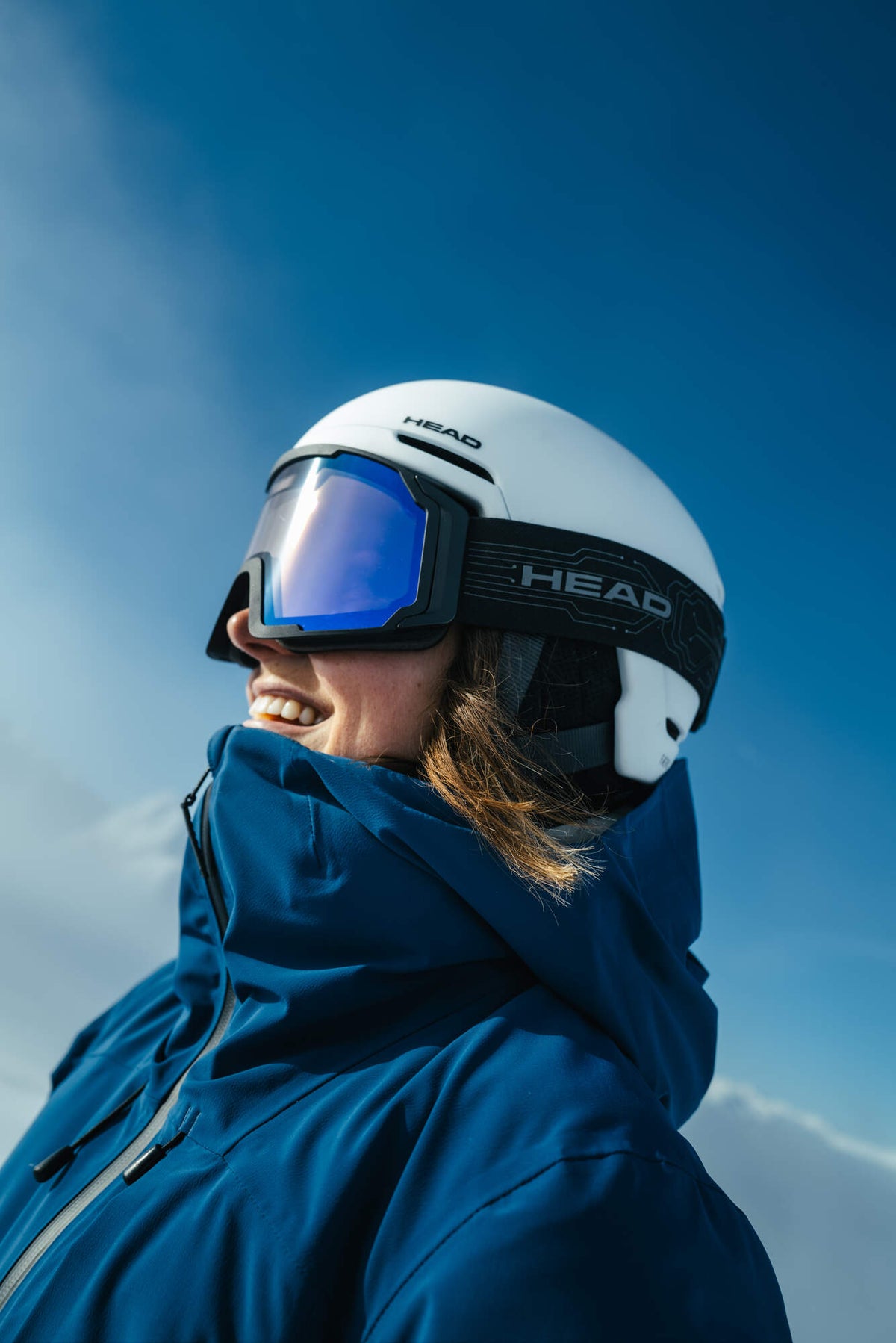 HEAD FAERO Ski Helmet, White - lifestyle