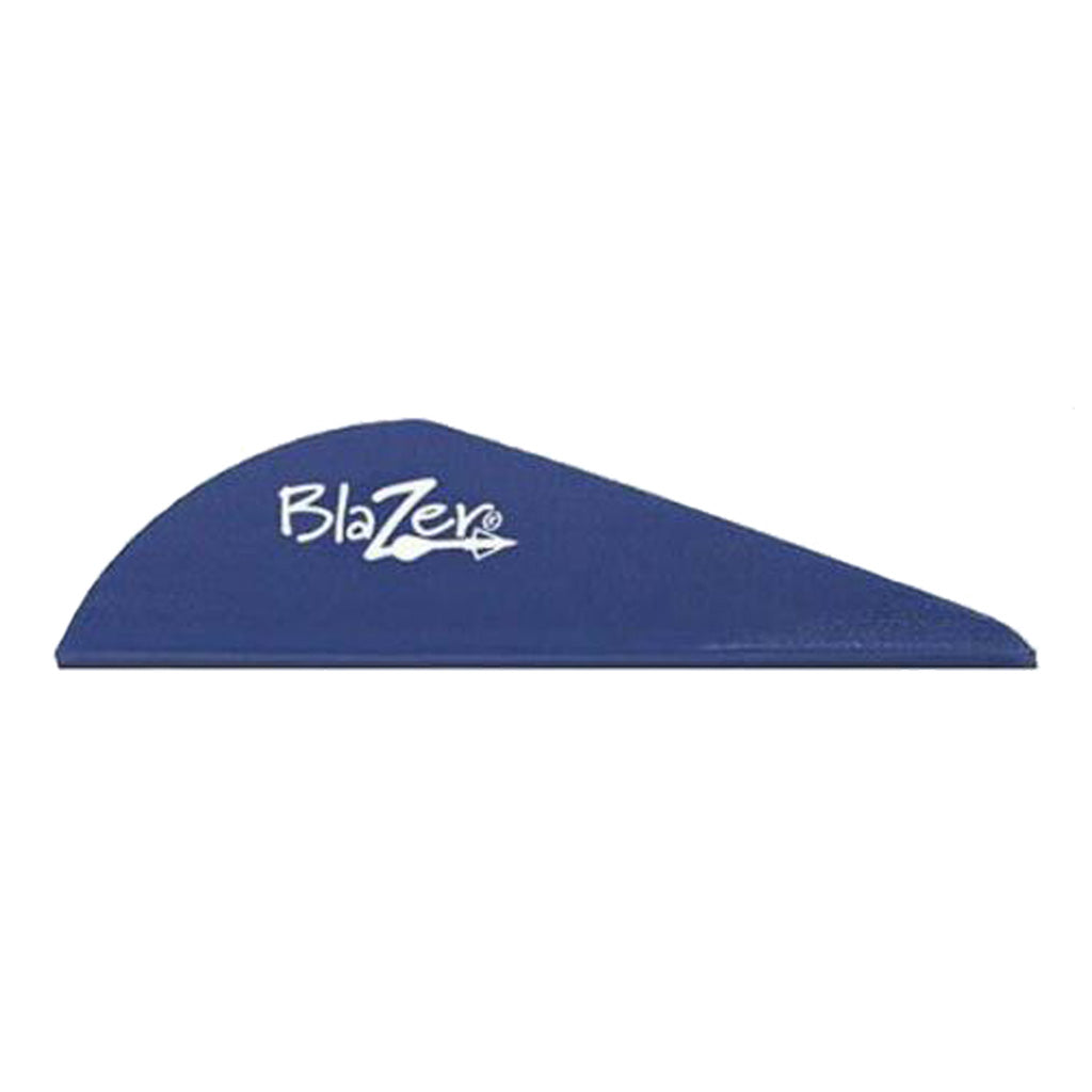 Bohning Blazer Vanes in Blue 100 pk. - Front View