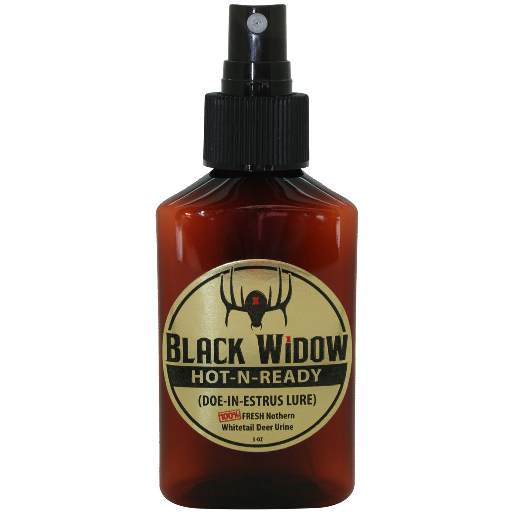 Black Widow Hot-N-Ready Deer Lure - Front View