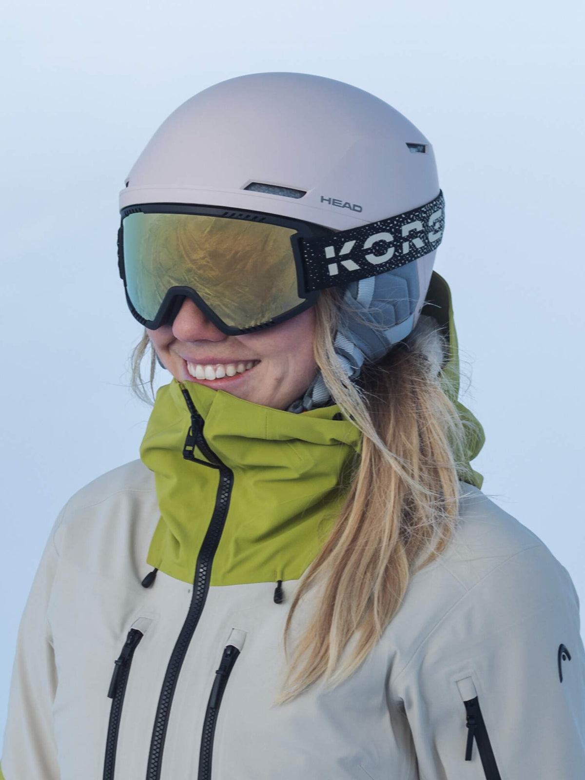 HEAD COMPACT EVO W Womens Ski Helmet, Rose, M/L in Pink - lifestyle