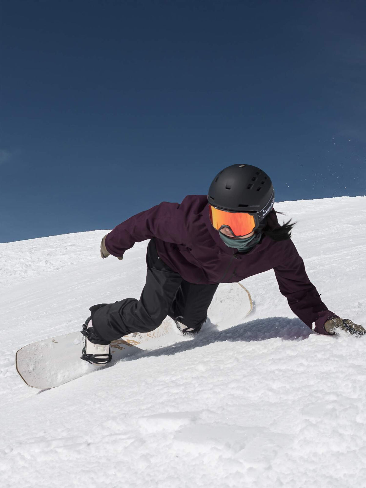 HEAD SOLACE Camber Snowboard, 138 cm in White - lifestyle