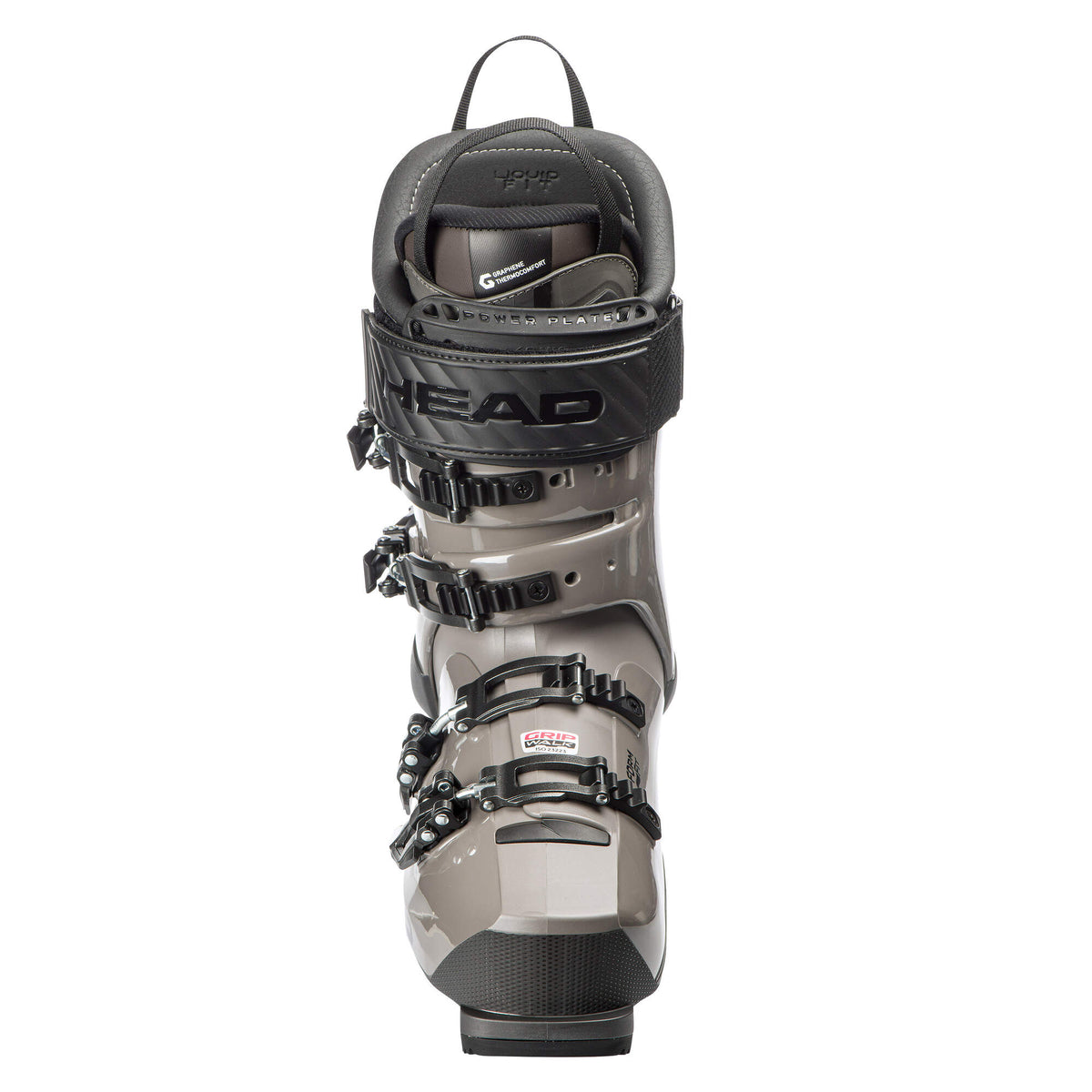 HEAD KALIBER 120 MV GW All-Mountain Ski Boots, Titanium in Gray - front view