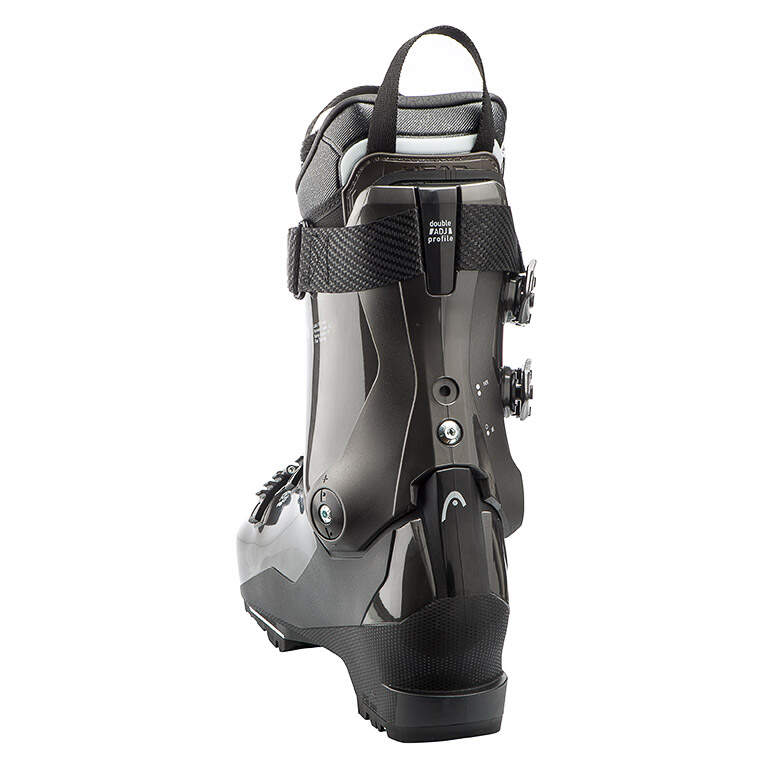 HEAD KALIBER 95 W MV GW Womens Ski Boots, Anthracite in Gray - inside view