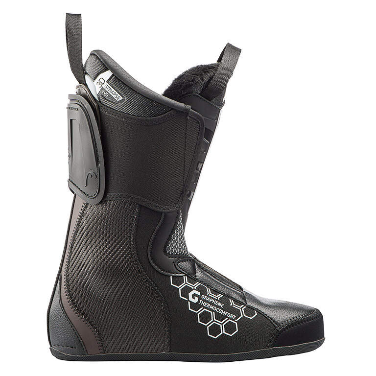 HEAD KALIBER 95 W MV GW Womens Ski Boots, Anthracite in Black - liner detail