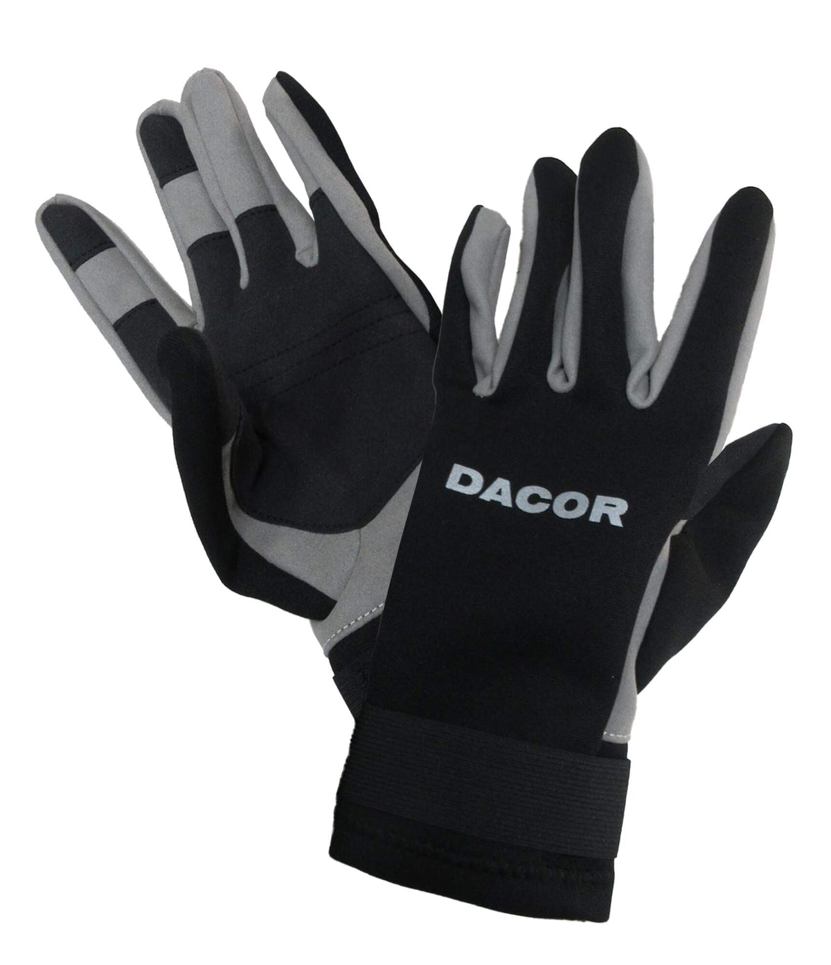 Dacor Amara 2mm Dive Gloves - palm and back view