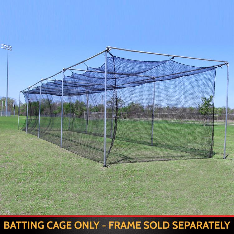 Cimarron 70x14x12 #60 Twisted Poly Batting Cage Net - Alternate View 2