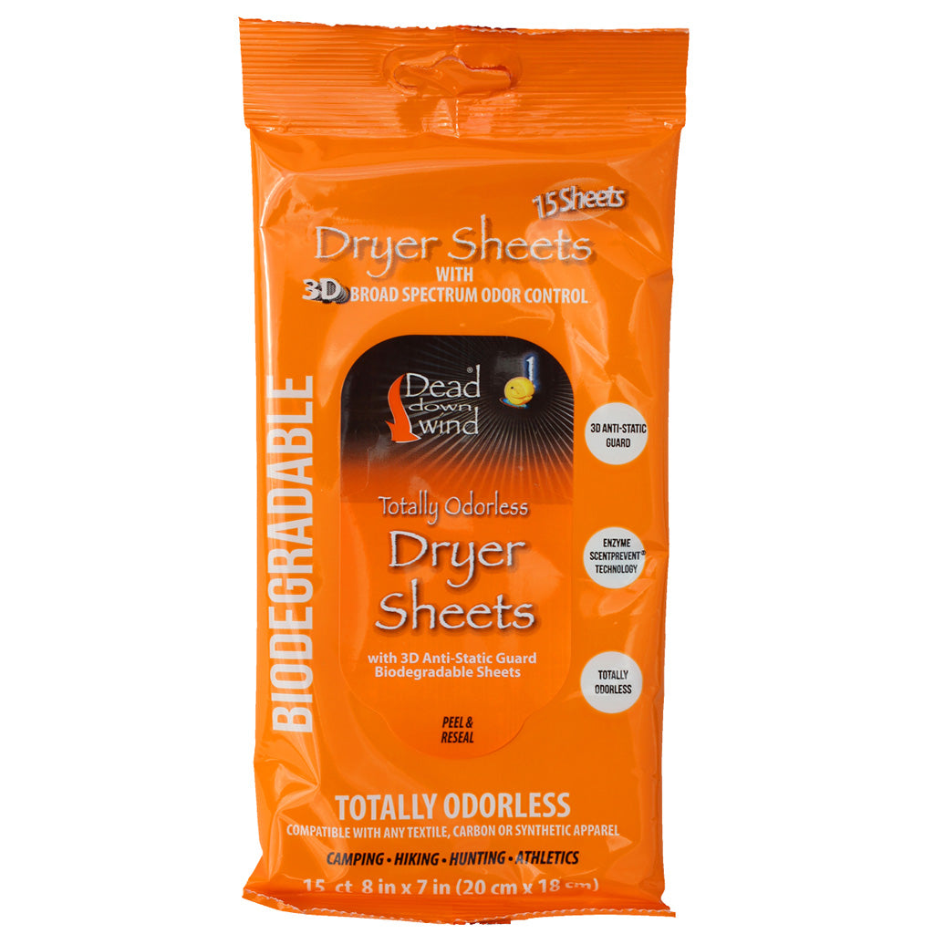 Dead Down Wind Dryer Sheets in 15 pk. - Front View