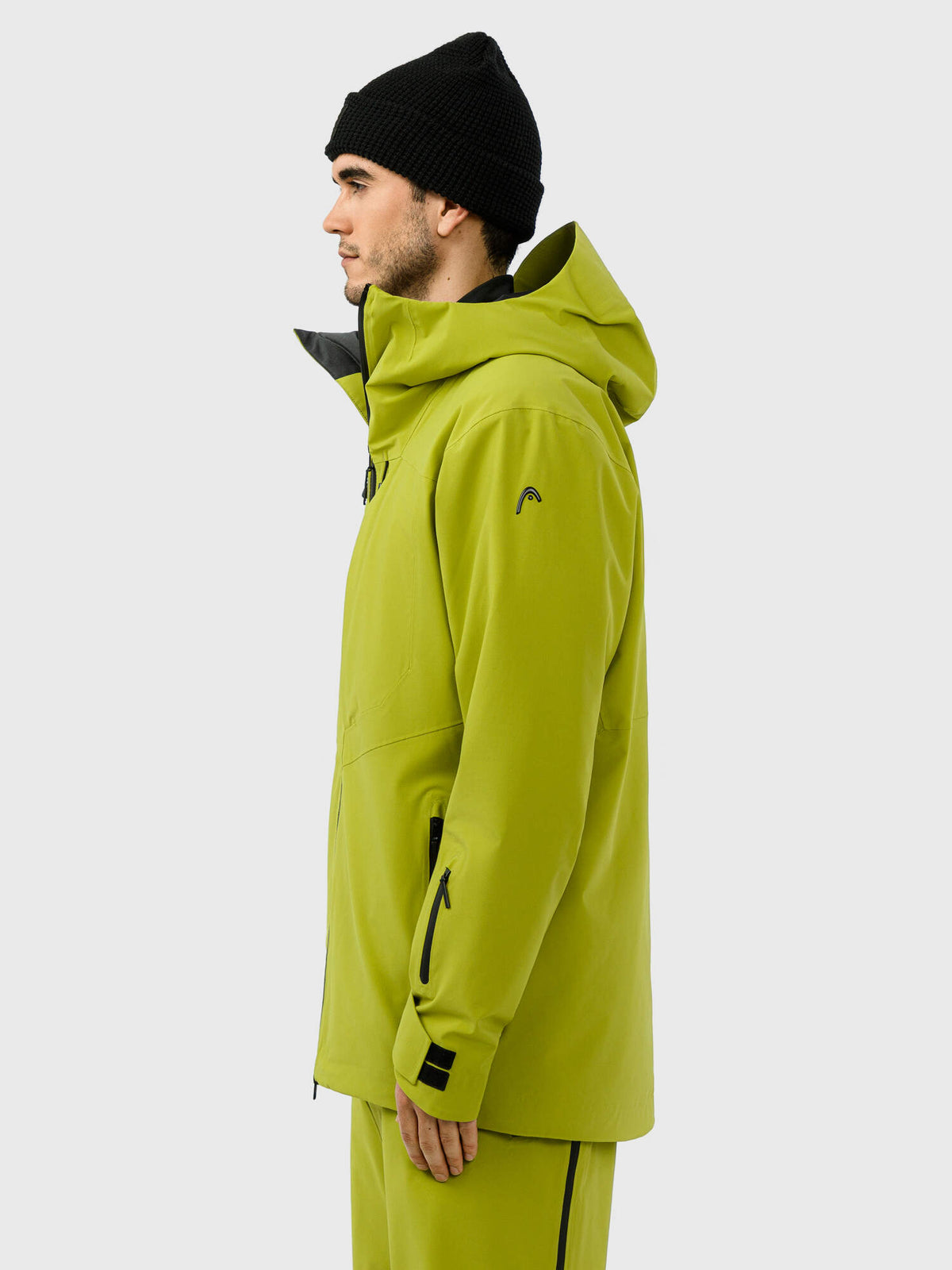 HEAD KORE NORDIC Insulated Ski Jacket Mens in Marsh Green - lifestyle profile