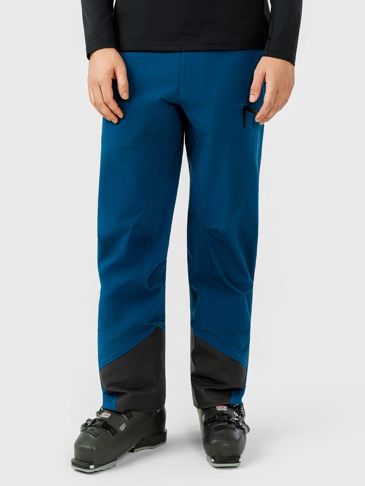 HEAD KORE Pants Mens Ski Pants in Velvet Blue - lifestyle front