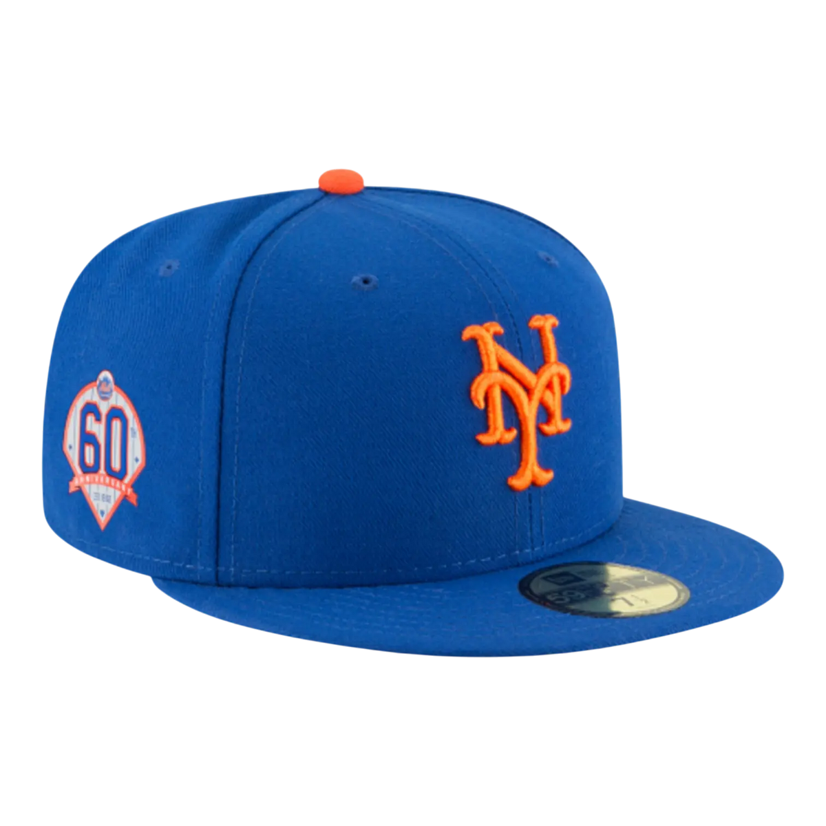 New Era 59FIFTY MLB New York Mets 60th Anniversary AC Men's Fitted Hat — Blue