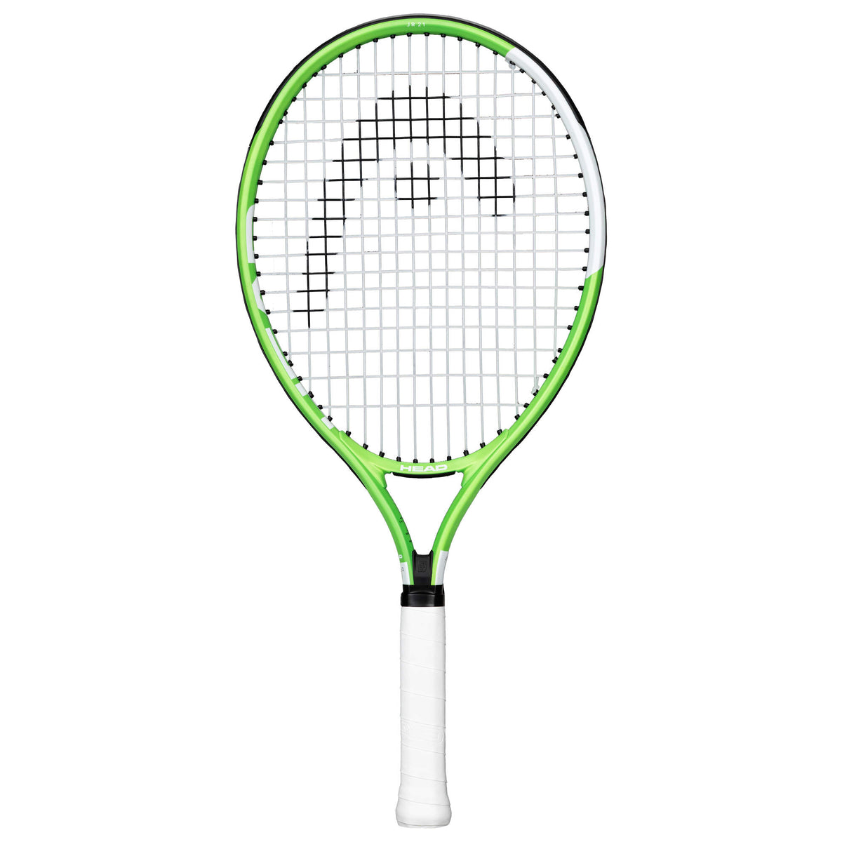 HEAD Speed Junior 21 Inch Tennis Racquet, Green - angle view