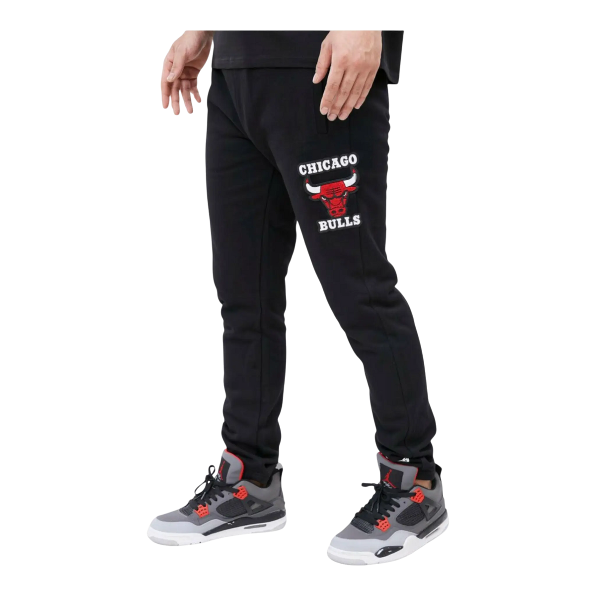 Pro Standard NBA Chicago Bulls Retro Classic Men's Sweatpants — Black