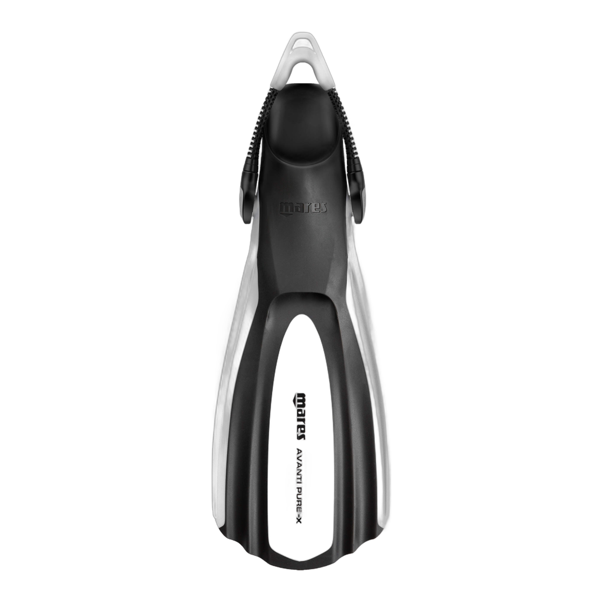 Mares Avanti Pure X Diving Fins in White - front view