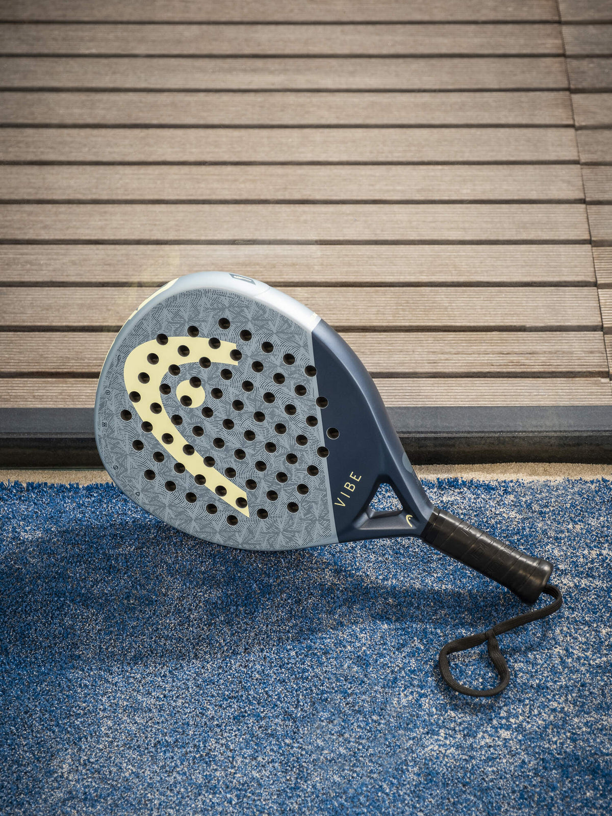 HEAD Vibe 2026 Padel Racquet, Blue/Yellow - lifestyle